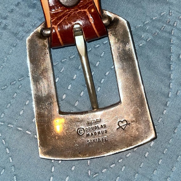 Sterling Silver Douglas Magnus Buckle set - Picture 7 of 10